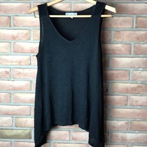 Pink Republic size XL black, asymmetrical tank top